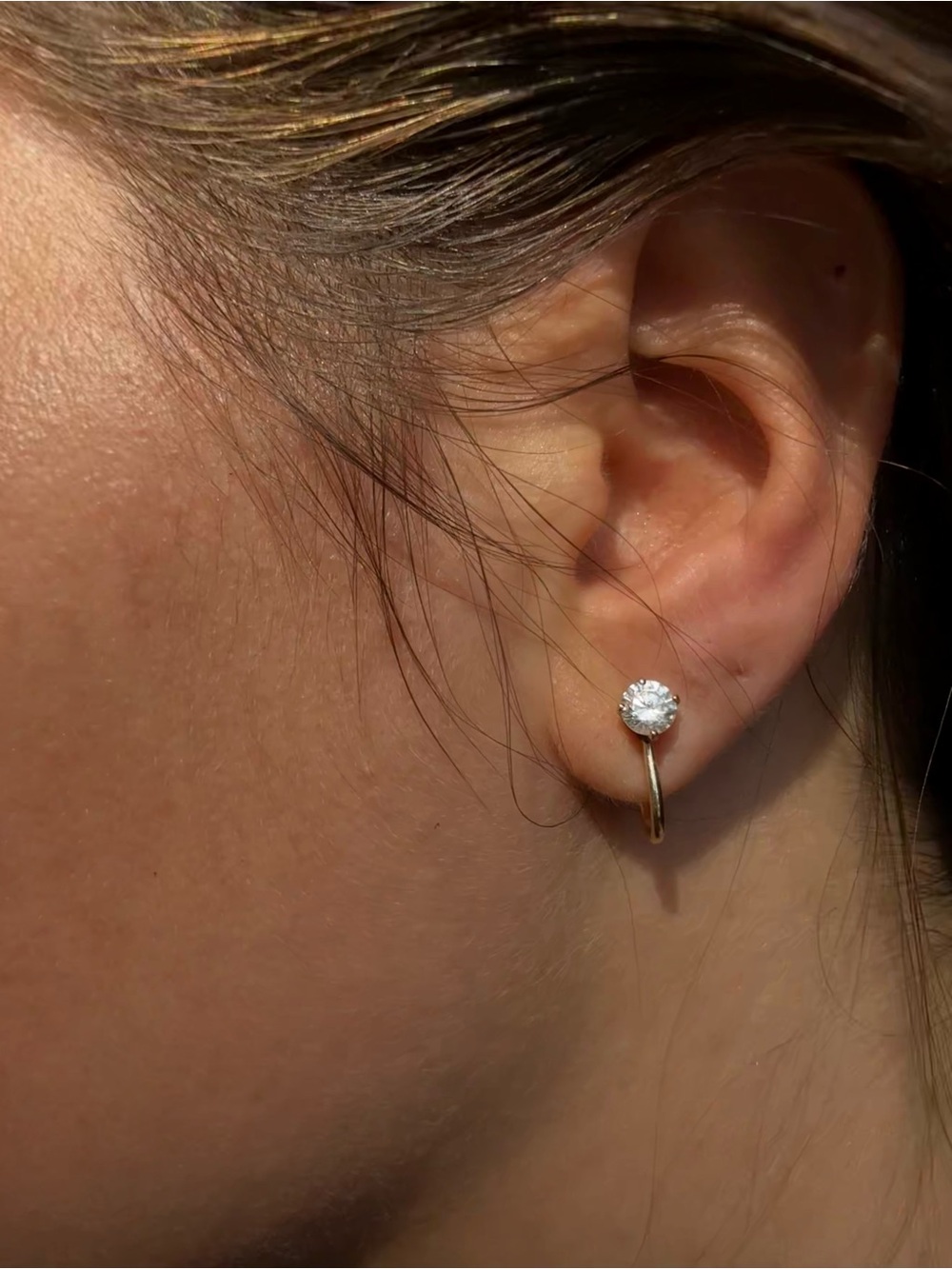 Diamond earrings